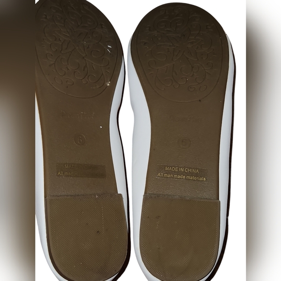 DREAM PAIRS Dress Shoes Girl's Ballerina Flat Ankle Strap Ballet Flats Big Kid 6 - Picture 7 of 10